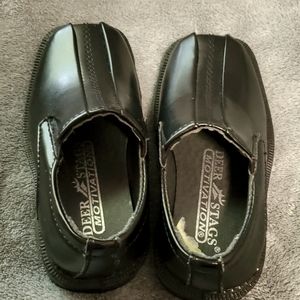 Boy black shoes Deer Stags, 5TM